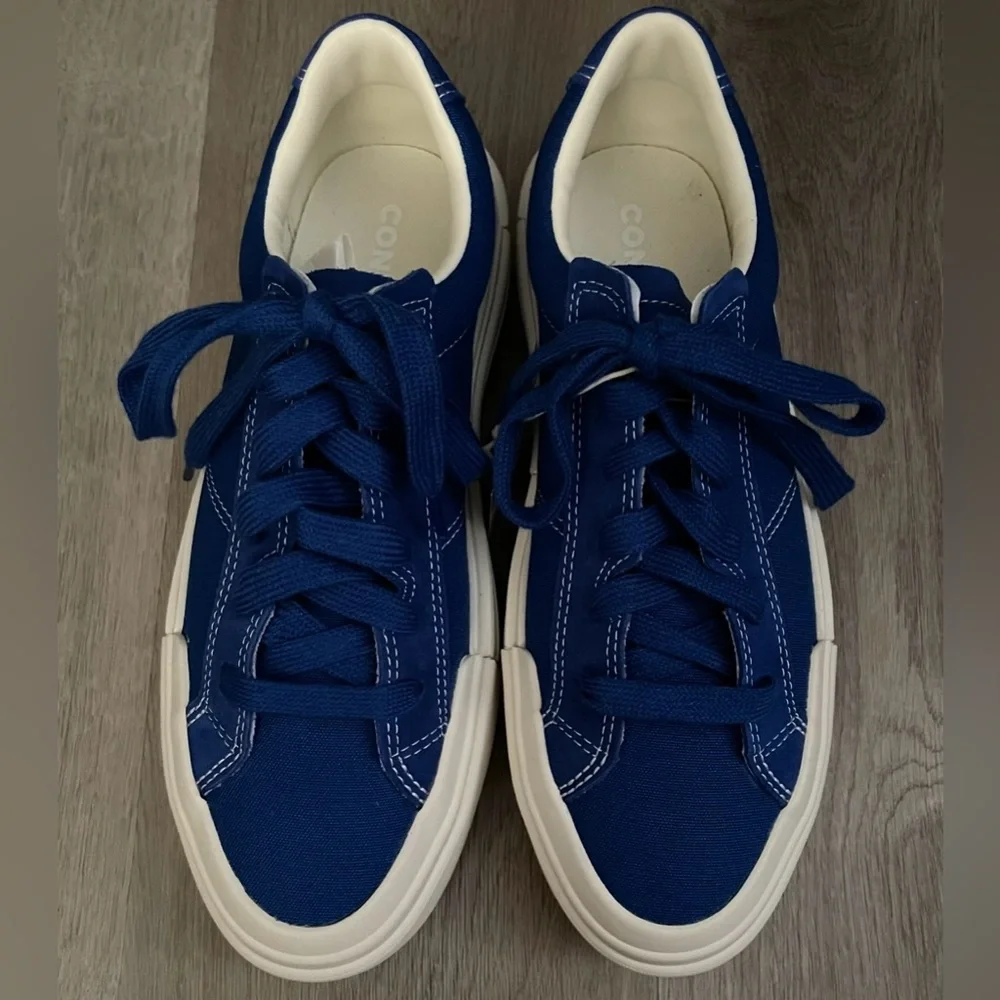 Converse Cruise Ox Blue Sneakers - Women’s 10.5 / Men’s 9 - Picture 3 of 7
